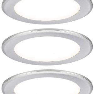Paulmann LED-kastlamp LED 2.5 W Warmwit IJzer (geborsteld) Paulmann LED-kastlamp LED 2.5 W Warmwit IJzer (geborsteld)