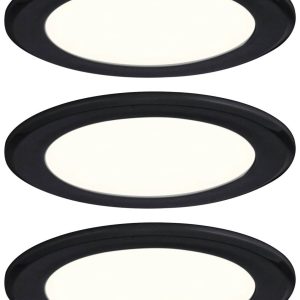 Paulmann LED-kastlamp LED 2.5 W Warmwit Zwart (mat) Paulmann LED-kastlamp LED 2.5 W Warmwit Zwart (mat)