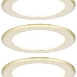 Paulmann LED-kastlamp LED 2.5 W Warmwit Goud (mat) Paulmann LED-kastlamp LED 2.5 W Warmwit Goud (mat)