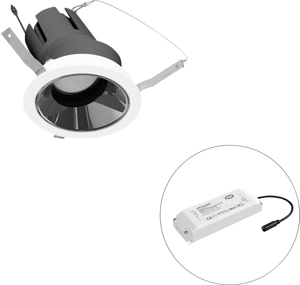 EVN F01R11AM2540L24P F01R11AM2540L24P LED-plafondspot