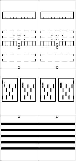 Striebel & John 2CPX054123R9999 BF27C4 Meterpaneel Inhoud: 1 stuk(s)