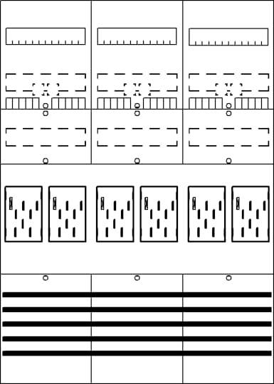 Striebel & John 2CPX054124R9999 BF37C6 Meterpaneel Inhoud: 1 stuk(s)