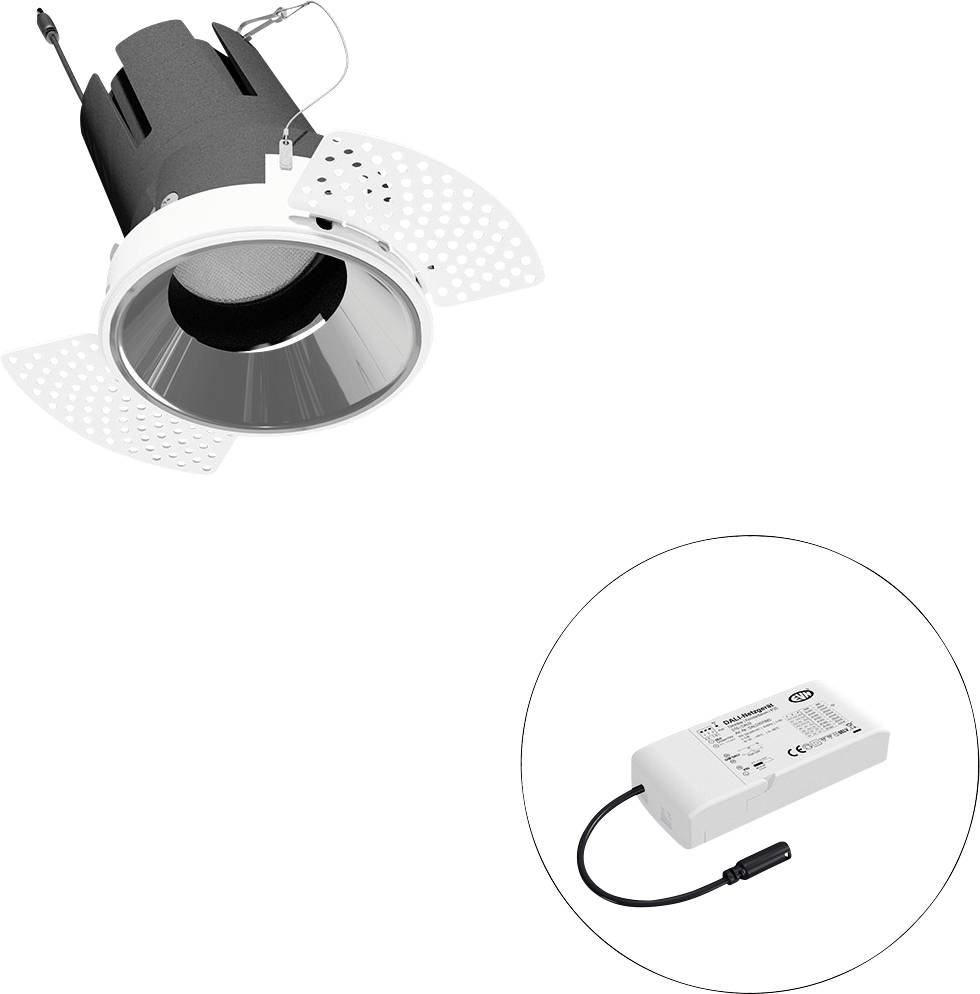 EVN F02R11AM2540L55D F02R11AM2540L55D LED-plafondspot