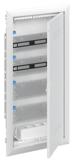 Striebel & John 2CPX031448R9999 UK648MWH Multimediaverdeelkast Inbouw (in muur) Aantal rijen: 4 Inhoud: 1 stuk(s)