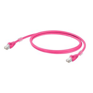 Weidmüller 1201270010 RJ45 Netwerkkabel, patchkabel CAT 6A S/FTP 1.00 m Magenta UL gecertificeerd 1 stuk(s) Weidmüller 1201270010 RJ45 Netwerkkabel, patchkabel CAT 6A S/FTP 1.00 m Magenta UL gecertificeerd 1 stuk(s)