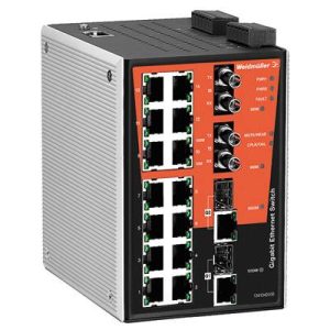 Weidmüller 1287000000 IE-SW-PL18MT-2GC14TX2ST Industrial Ethernet Switch Weidmüller 1287000000 IE-SW-PL18MT-2GC14TX2ST Industrial Ethernet Switch