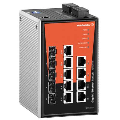 Weidmüller 1241370000 IE-SW-PL09M-5GC-4GT Industrial Ethernet Switch