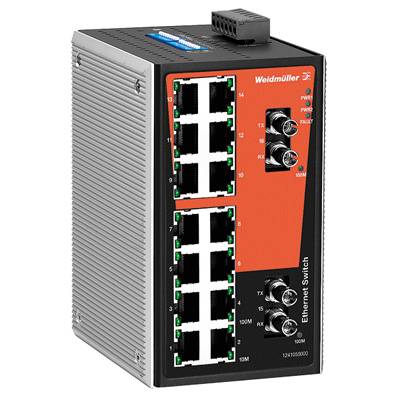 Weidmüller 1286620000 IE-SW-VL16T-14TX-2ST Industrial Ethernet Switch