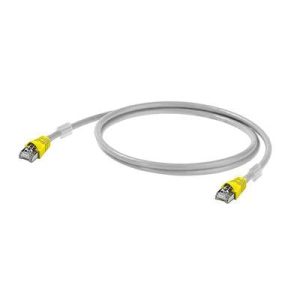 Weidmüller RJ45 (cross) Netwerkkabel Aansluitkabel CAT 6A S/FTP 0.40 m Grijs Vlambestendig, Snagless, UL gecertificeerd Weidmüller RJ45 (cross) Netwerkkabel Aansluitkabel CAT 6A S/FTP 0.40 m Grijs Vlambestendig, Snagless, UL gecertificeerd