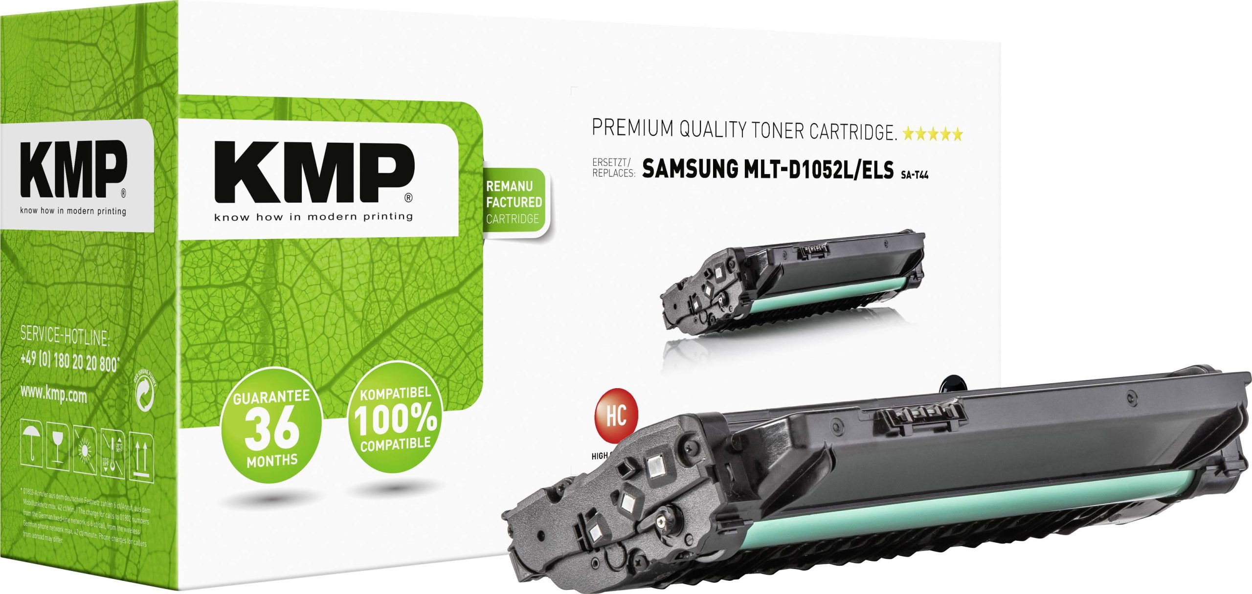 KMP Tonercassette vervangt Muratec, Samsung MLT-D1052L Compatibel Zwart 2700 bladzijden SA-T44