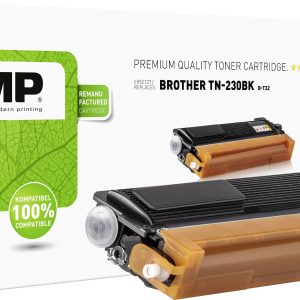 KMP Tonercassette vervangt Brother TN-230BK, TN230BK Compatibel Zwart 2200 bladzijden B-T32 KMP Tonercassette vervangt Brother TN-230BK, TN230BK Compatibel Zwart 2200 bladzijden B-T32