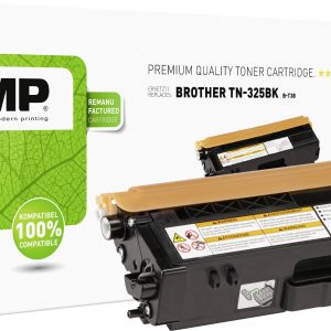 KMP Compatibel Tonercassette B-T38 vervangt Brother TN-325BK, TN325BK Zwart KMP Compatibel Tonercassette B-T38 vervangt Brother TN-325BK, TN325BK Zwart