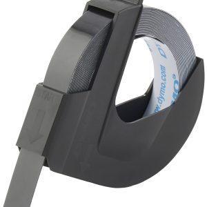 DYMO 3D Labeltape voor lettertang Tapekleur: Zwart (transparant) Tekstkleur: Wit 9 mm 3 m DYMO 3D Labeltape voor lettertang Tapekleur: Zwart (transparant) Tekstkleur: Wit 9 mm 3 m