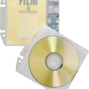 Durable CD/DVD-ordnerhoes 1 CD/DVD/Blu-Ray PP Transparant 10 stuk(s) (b x h) 14 cm x 13 cm 522319