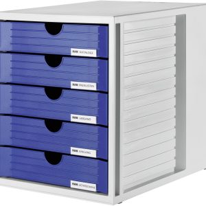 HAN Systembox 1450-14 Ladebox Lichtgrijs DIN A4, DIN C4 Aantal lades: 5 HAN Systembox 1450-14 Ladebox Lichtgrijs DIN A4, DIN C4 Aantal lades: 5