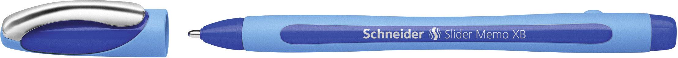Schneider Schreibgeräte Slider Memo XB 150203 Balpen 0.5 mm Kleur inkt: Blauw 1 stuk(s)