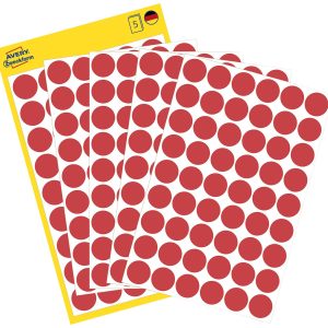 Avery-Zweckform 3141 Etiketten Ø 12 mm Papier Rood 270 stuk(s) Permanent hechtend Etiketten voor markeringspunten Avery-Zweckform 3141 Etiketten Ø 12 mm Papier Rood 270 stuk(s) Permanent hechtend Etiketten voor markeringspunten
