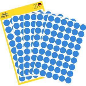 Avery-Zweckform 3142 Etiketten Ø 12 mm Papier Blauw 270 stuk(s) Permanent hechtend Etiketten voor markeringspunten Avery-Zweckform 3142 Etiketten Ø 12 mm Papier Blauw 270 stuk(s) Permanent hechtend Etiketten voor markeringspunten