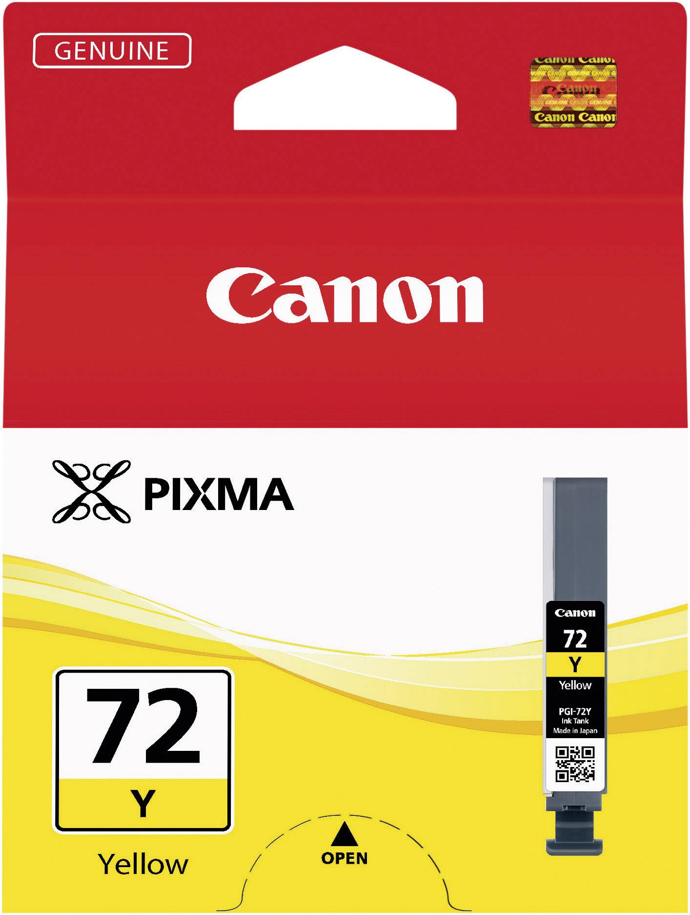 Canon Inktcartridge PGI-72 Y Origineel Geel 6406 B 001