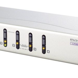 ATEN CS1744C-AT KVM-switch 4 poorten VGA USB 2048 x 1536 Pixel ATEN CS1744C-AT KVM-switch 4 poorten VGA USB 2048 x 1536 Pixel