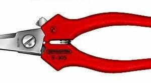 BERNSTEIN Tools for Electronics 5-305 Combischaar 140 mm Rood BERNSTEIN Tools for Electronics 5-305 Combischaar 140 mm Rood