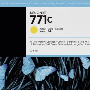 HP Inktcartridge 771C Origineel Geel 775 ml B6Y10A 1 stuk(s)