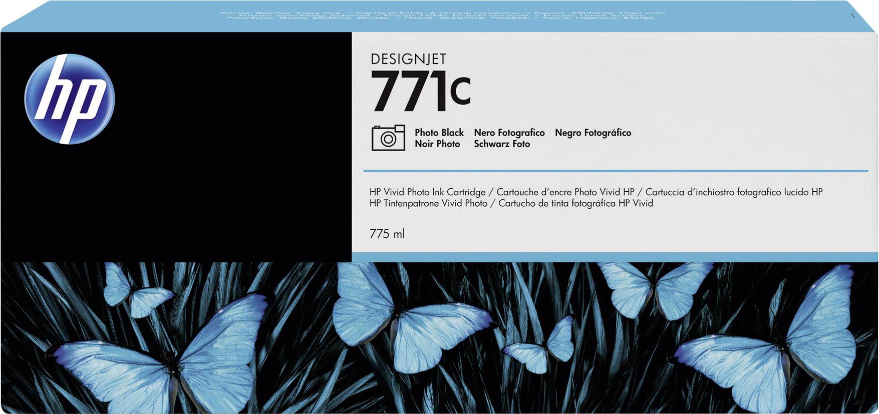 HP Inktcartridge 771C Origineel Foto zwart 775 ml B6Y13A 1 stuk(s)