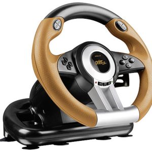 SpeedLink DRIFT O.Z. Racing Wheel Stuurwiel USB PC Zwart, Oranje Incl. pedaal SpeedLink DRIFT O.Z. Racing Wheel Stuurwiel USB PC Zwart, Oranje Incl. pedaal