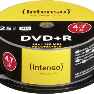 Intenso 4111154 DVD+R disc 4.7 GB 25 stuk(s) Spindel