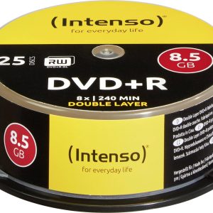 Intenso 4311144 DVD+R DL disc 8.5 GB 25 stuk(s) Spindel