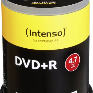 Intenso 4111156 DVD+R disc 4.7 GB 100 stuk(s) Spindel