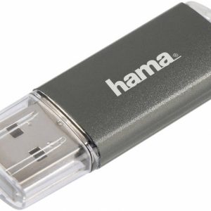 Hama USB-stick 16 GB Grijs 00090983 USB-A 2.0 Hama USB-stick 16 GB Grijs 00090983 USB-A 2.0