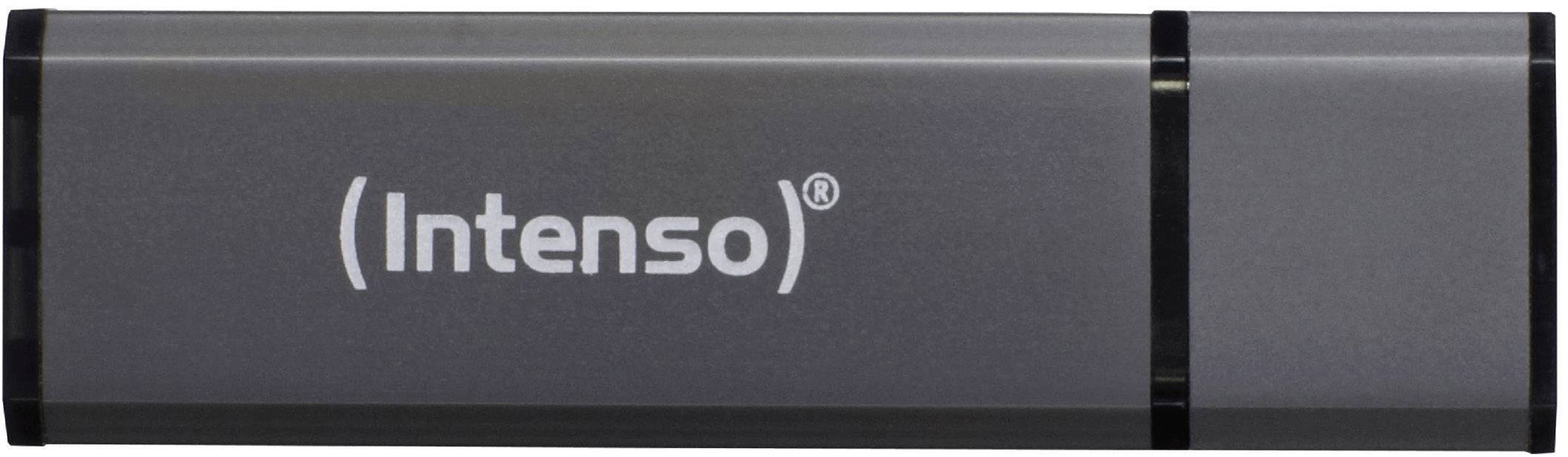 Intenso Alu Line USB-stick 64 GB Antraciet 3521491 USB-A 2.0