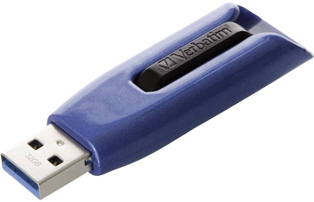 Verbatim V3 Max USB-stick 32 GB Blauw 49806 USB-A 3.2 Gen 1