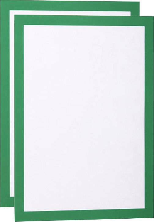 Durable 4872-05 Duraframe A4 Infoframe, zelfklevend DIN A4 Groen (b x h) 236 mm x 322 mm 1 stuk(s)
