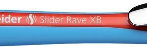 Schneider Schreibgeräte Slider Rave 132502 Balpen 0.7 mm Kleur inkt: Rood 1 stuk(s) Schneider Schreibgeräte Slider Rave 132502 Balpen 0.7 mm Kleur inkt: Rood 1 stuk(s)