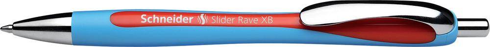 Schneider Schreibgeräte Slider Rave 132502 Balpen 0.7 mm Kleur inkt: Rood 1 stuk(s)