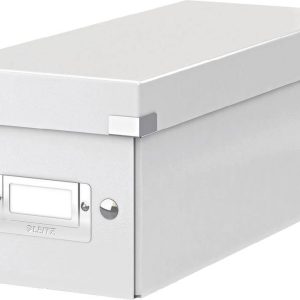 Leitz CD-box 30 CD’s Gelamineerd karton Wit 1 stuk(s) (b x h x d) 14.3 x 13.6 x 35.2 cm 6041-00-01 Leitz CD-box 30 CD’s Gelamineerd karton Wit 1 stuk(s) (b x h x d) 14.3 x 13.6 x 35.2 cm 6041-00-01