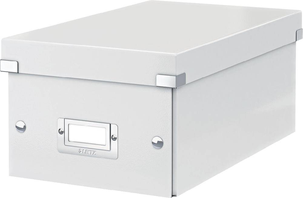 Leitz DVD-hoes 22 DVD's Gelamineerd karton Wit 1 stuk(s) (b x h x d) 19 x 13.5 x 32 cm 6042-00-01