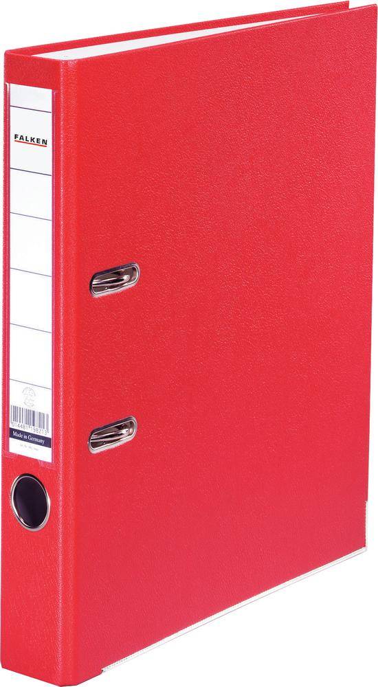 Falken Ordner PP-Color DIN A4 Rugbreedte: 50 mm Rood 2 beugels 9984162