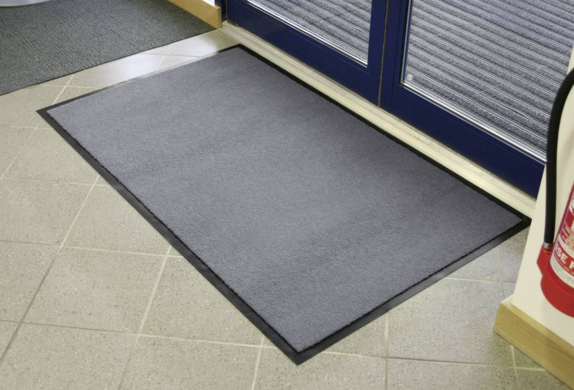 COBA Europe PP060002 Entra-Plush Vuilopvangmat (l x b) 1.5 m x 0.9 m Grijs
