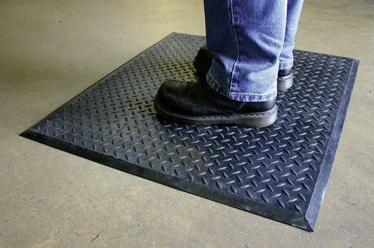COBA CL010004 Comfort Lok Werkplaatsmat (l x b x h) 700 x 800 x 12 mm Zwart