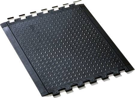 COBA CL010002 Comfort Lok Mitte Werkplaatsmat (l x b x h) 700 x 800 x 12 mm Zwart