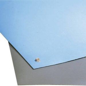 COBA Europe HR060001KEU ESD Matte HR Matting Vloerbedekking voor werkplek (l x b x h) 1.2 m x 0.6 m x 2.4 mm Grijs