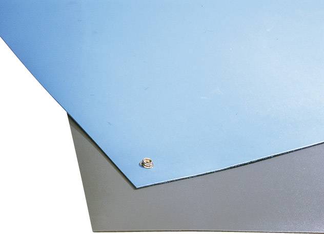 COBA Europe HR060002KEU ESD Matte HR Matting Vloerbedekking voor werkplek (l x b x h) 3 m x 1.2 m x 2.4 mm Grijs