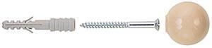 Fischer 60535 Deurstopper (Ø) 8 mm