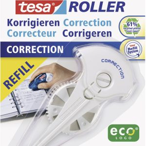 tesa Navulcassette correctieroller ROLLER 59986 8.4 mm Wit 14 m 1 stuk(s)