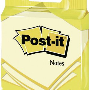 Post-it Plaknotitie 7100172243 76 mm x 76 mm Geel 100 vellen Post-it Plaknotitie 7100172243 76 mm x 76 mm Geel 100 vellen