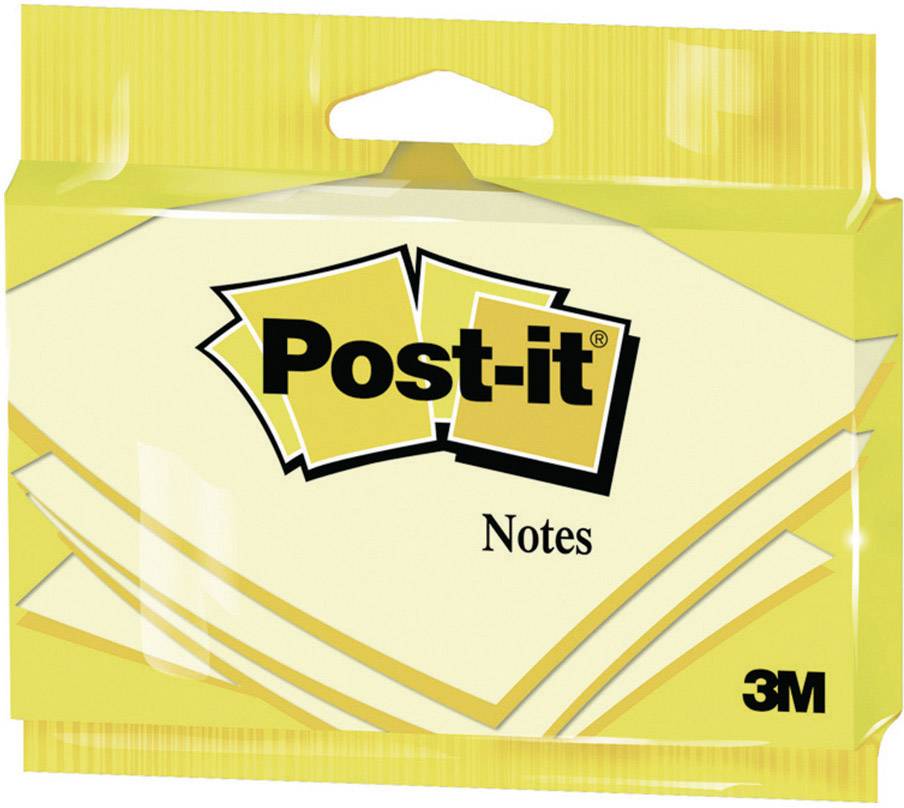 Post-it Plaknotitie 7100172279 76 mm x 127 mm Geel 100 vellen