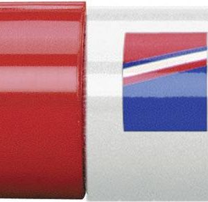 Edding Permanentmarker 4-800-1-1002 Permanent marker Rood Watervast: Ja